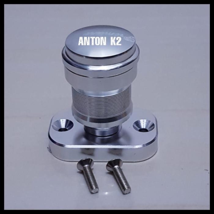 TUTUP MASTER REM TABUNG OIL VARIASI MOTOR JUPITER/MIO FINO/VEGA/VEGA R - Silver