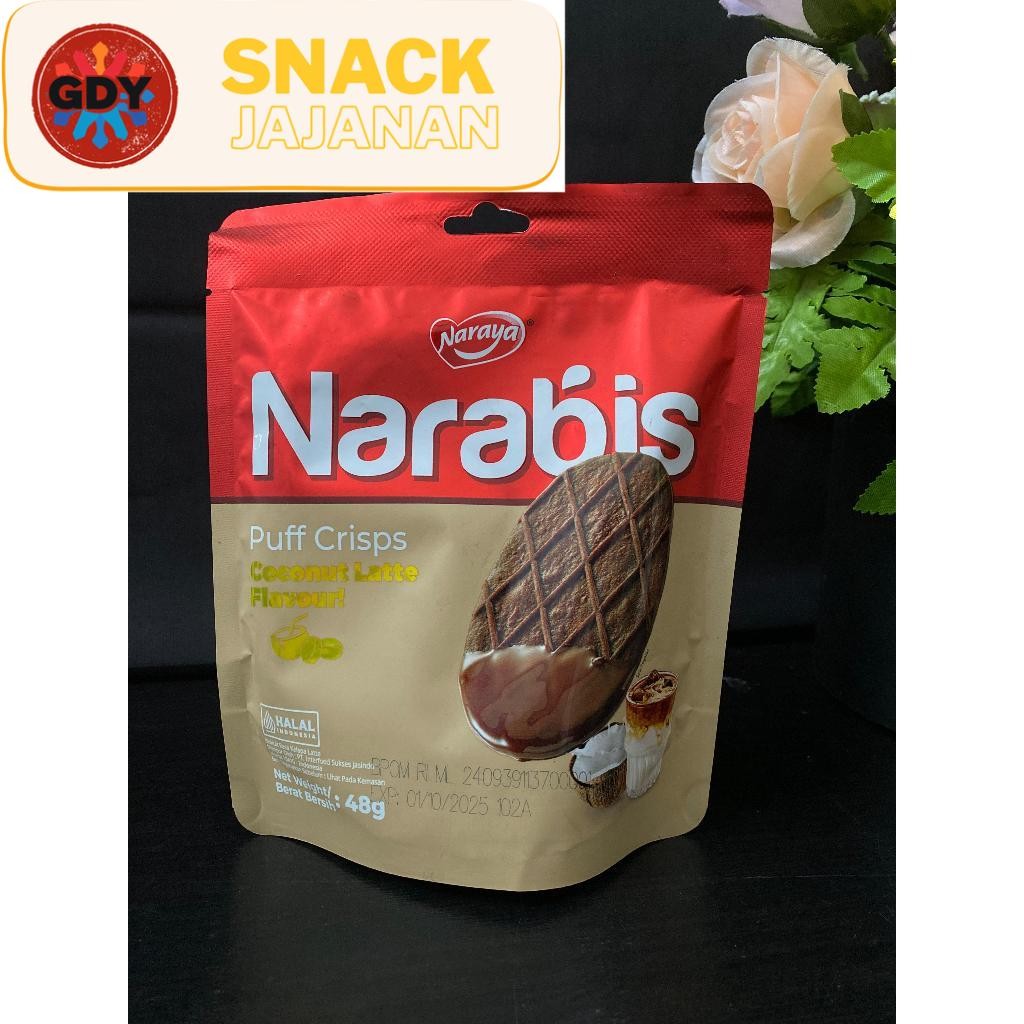 

Naraya Puff Crisps Coconut Flavour Latte 48gr