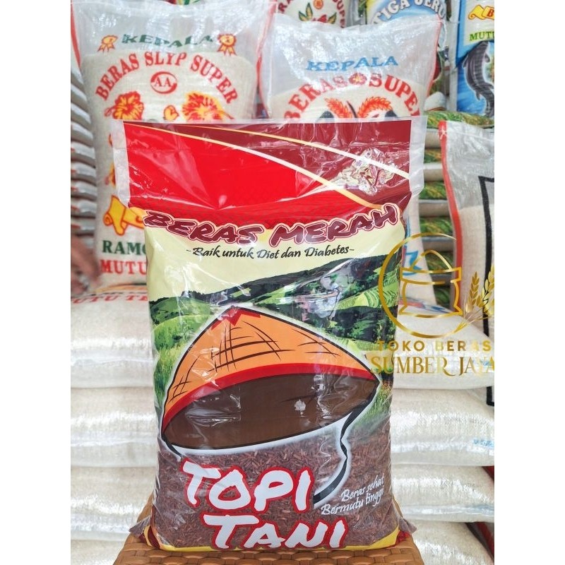 

PROMO!BERAS MERAH PREMIUM 5kG 100℅ ORIGINALREADY