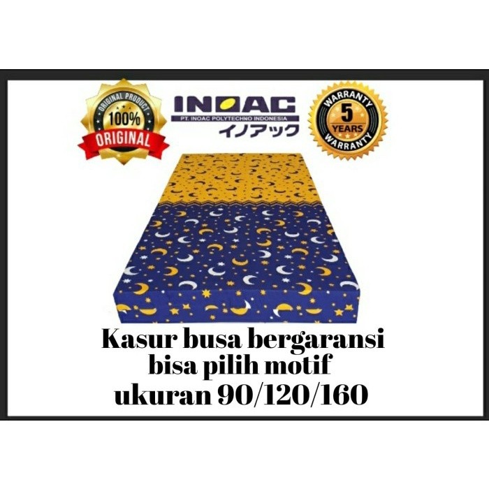 Kasur Busa INOAC Bergaransi 200 x 140 x 10 cm dan 200 x 160 x 10 cm