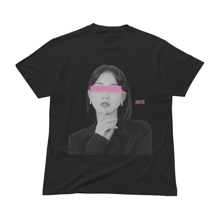[COD] Kaos TWICE - Jihyo - Hitam, S