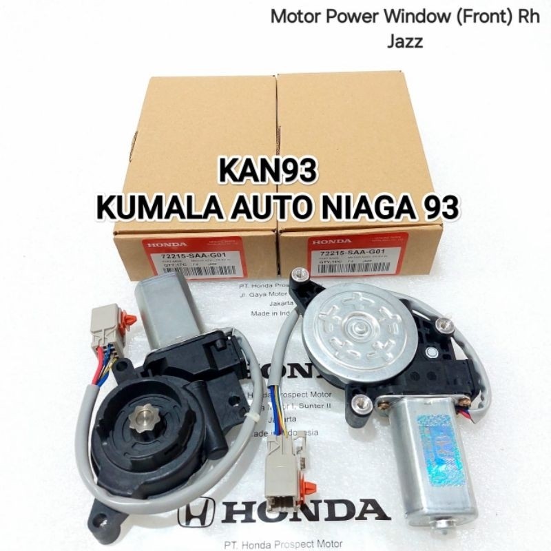 MOTOR POWER WINDOW-DINAMO WINDOW REGULATOR DEPAN KANAN/RH HONDA JAZZ ORIGINAL