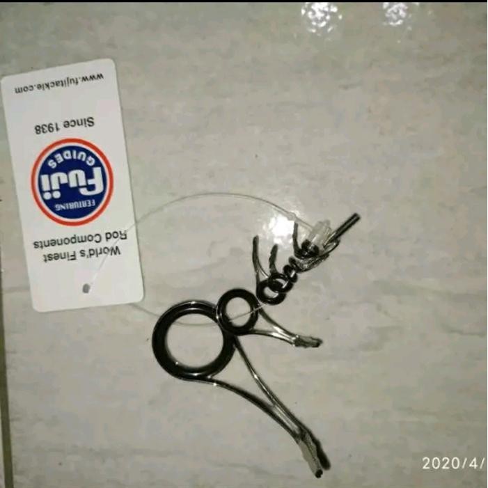 RING GUIDE FUJI CCLYOG SET UL 8PC ORIGINAL - top 5*1.4