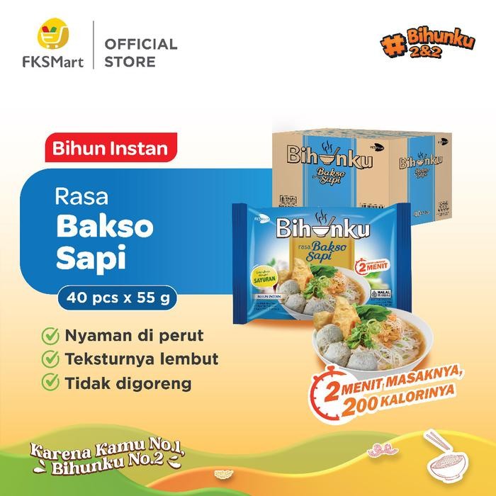

Bihunku Bakso Sapi Karton