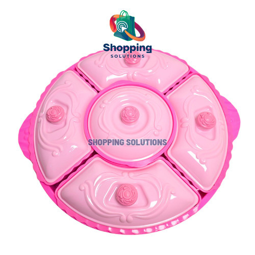 New Basi Prasmanan Plastik Bulat Besar LAROSA Golden RingPremium