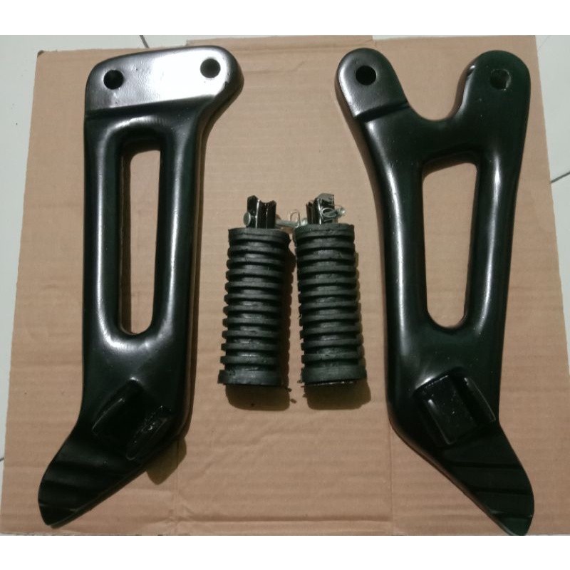 dudukan step + step karet belakang rx king new 2008,postep footstep power rx king foot step dudukan 