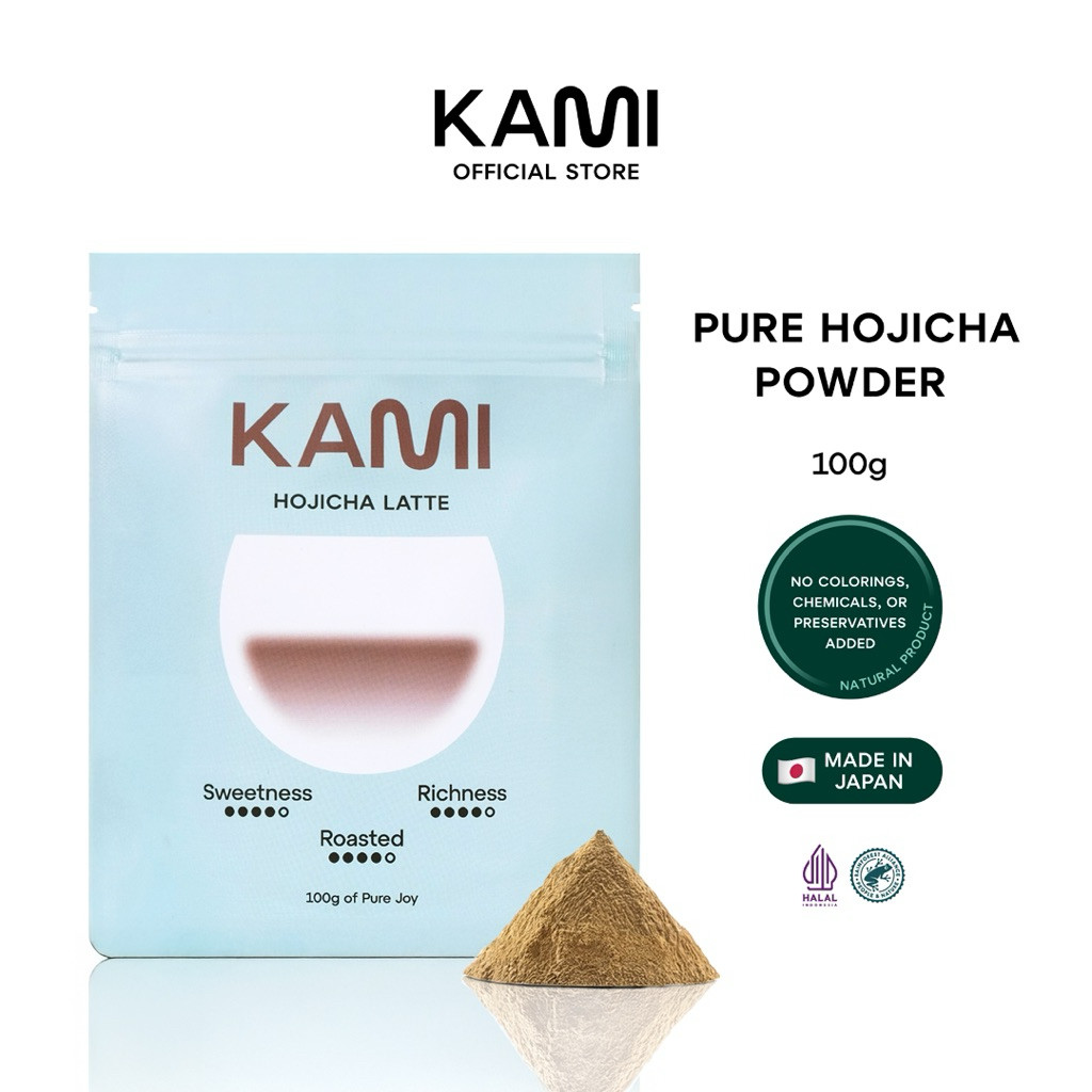 

KAMI Matcha - Hojicha Latte 100G of Pure Joy