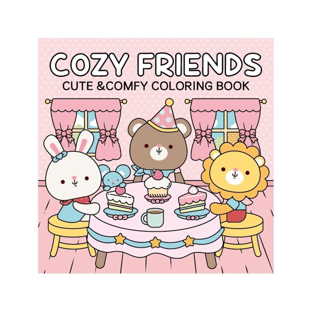 

Cozy Corner Coloring Book for Adults and Teens Graffiti Painting Book Educational Doodles Book Toys For Relaxation Gift