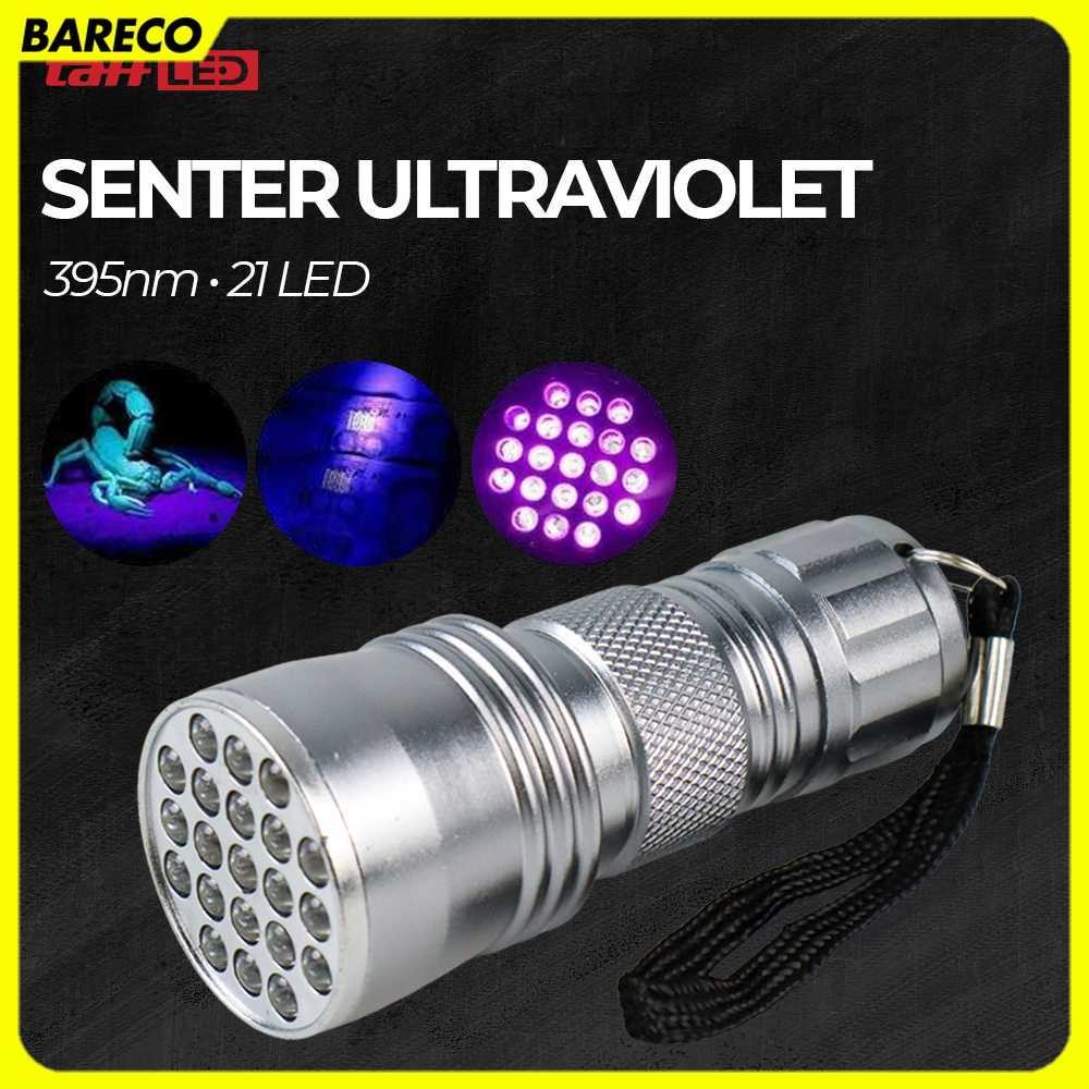 TaffLED Senter Ultraviolet 395nm 21 LED - UV-21