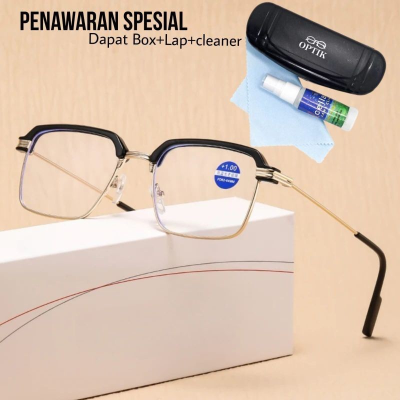 kacamata baca/kacamata baca dan jalan/kacamata baca plus pria wanita