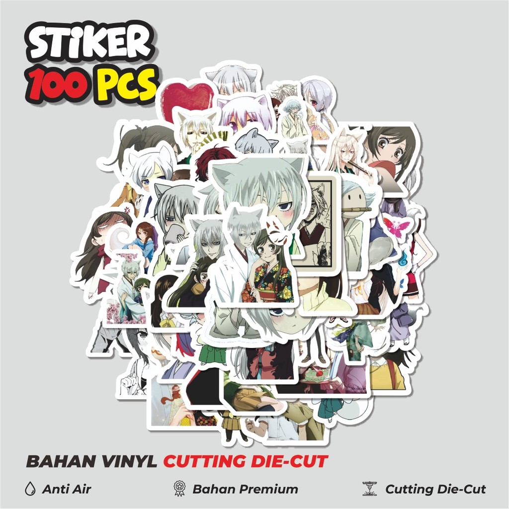 

Terbaru! 50 pcs Stiker Anime Kamisama Love Kamisama Kiss Dekorasi Lucu Kreatif untuk Notebook, Skateboard, HP