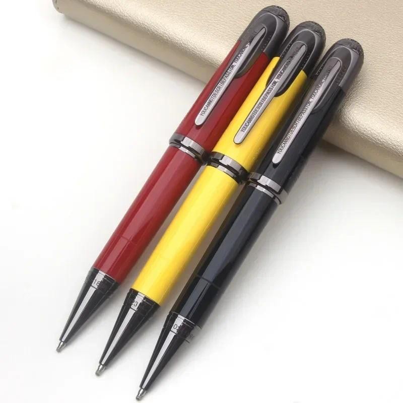 

Classique Signature Ferr-ari Gray/Silver Clip Red Piston Rollerball Ballpoint Ink Top Quality Fountain Pen Office Writing