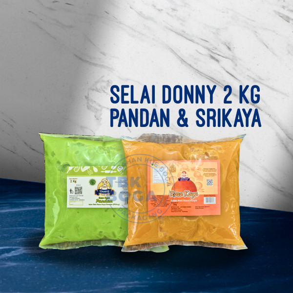

Donny Selai ( Srikaya, Pandan - 2 kg ) Superkaya Filling Isian Kaya Hijau Dony Doni
