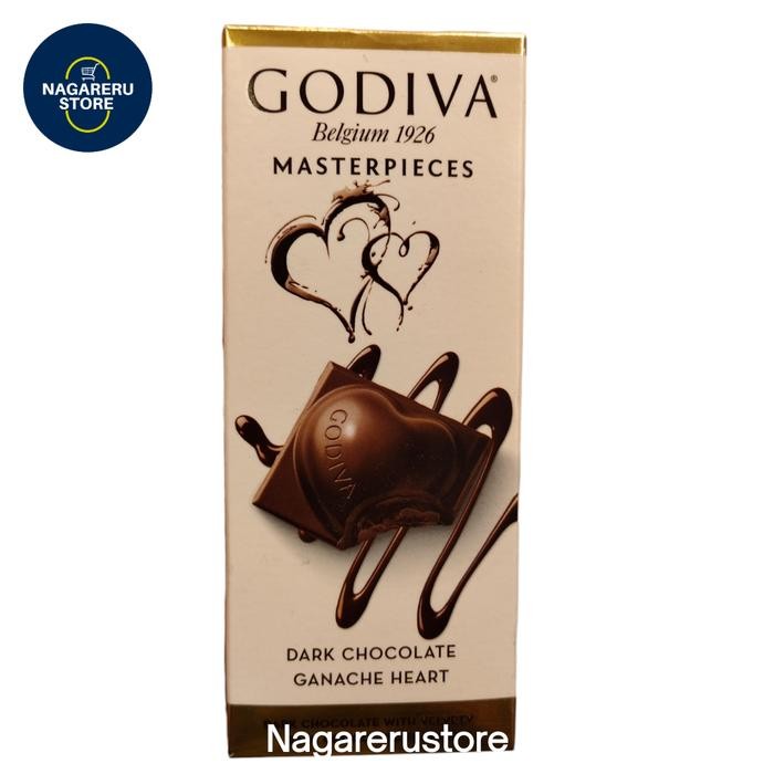 

Godiva masterpieces dark chocolate ganache heart 85gr