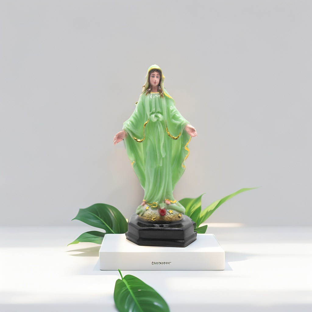 PATUNG MARIA 25 CM FOSFOR (Glow in the Dark) / PATUNG BUNDA MARIA / PATUNG KATOLIK FOSPOR