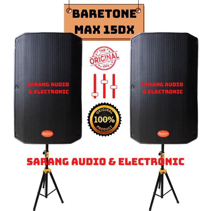 Speaker Aktif Baretone 15in MAX15DX max 15 dx Original 2bh 1000W x 2