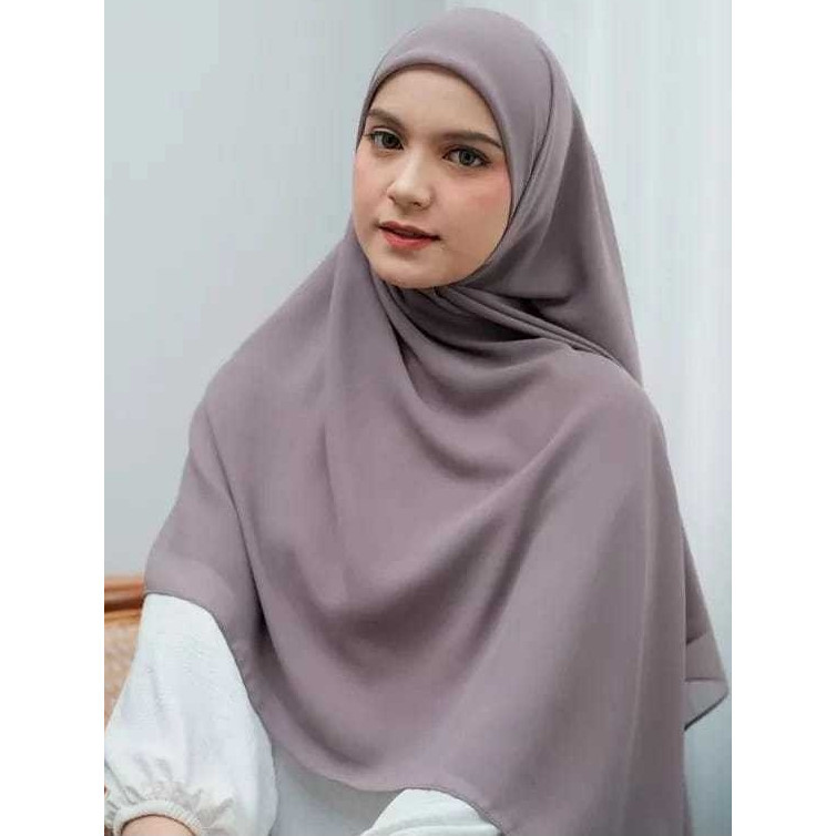 Kerudung Segi Empat Jumbo Paris 140x140 | Hijab | Jilbab Segi Empat Syari Stankay Scraft | scarf