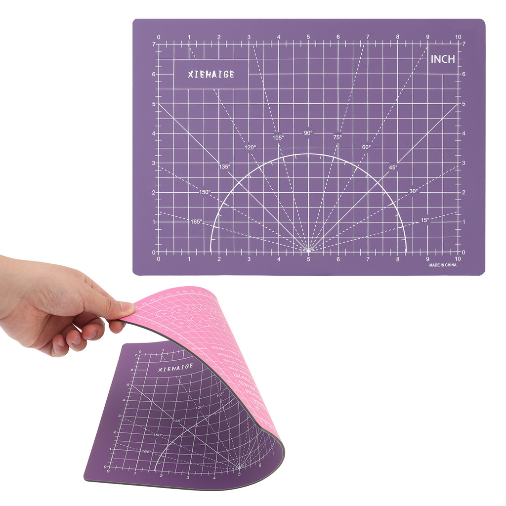 

A4 Self Healing Double Sided PVC Cutting Mat Patchwork Cut Pad for Handmade Craft Sewing Non-Slip Quilting Leather Cutting Board