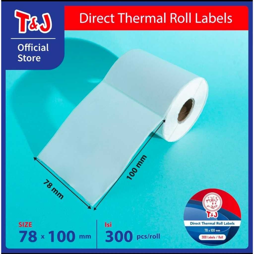 

Tom & jerry direct thermal sticker/sticker resi online 78x100mm 300lembar