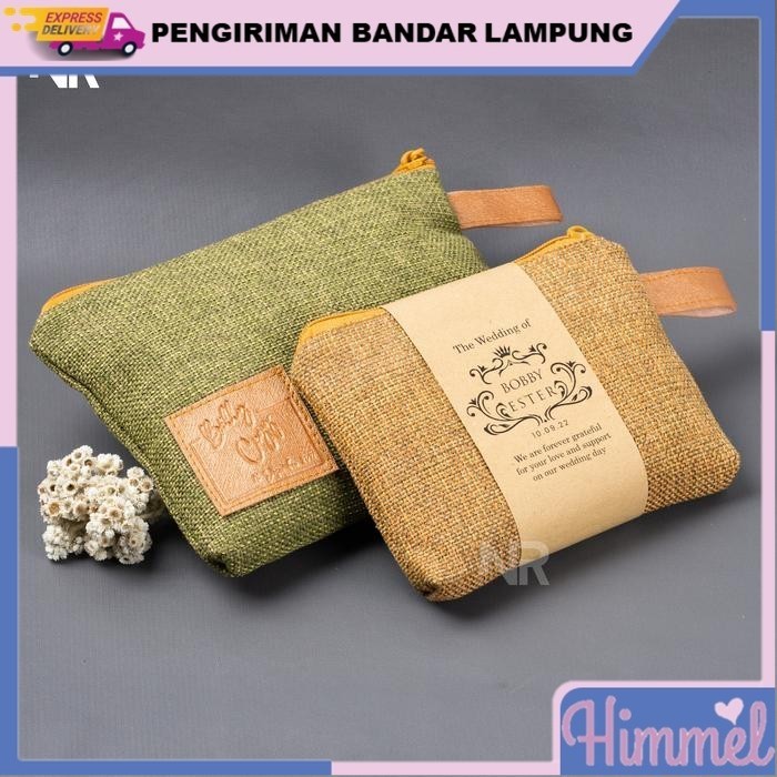 Souvenir pernikahan pouch kapal gail goni sovenir clutch dompet wanita - Besar : 22x15x2 HIMMEL SOUV