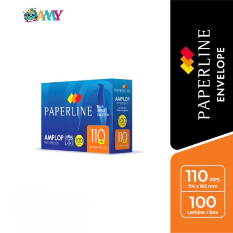 

PAPERLINE AMPLOP EV 110 PPS 11,4 X 16,2 AMY STASIONARY