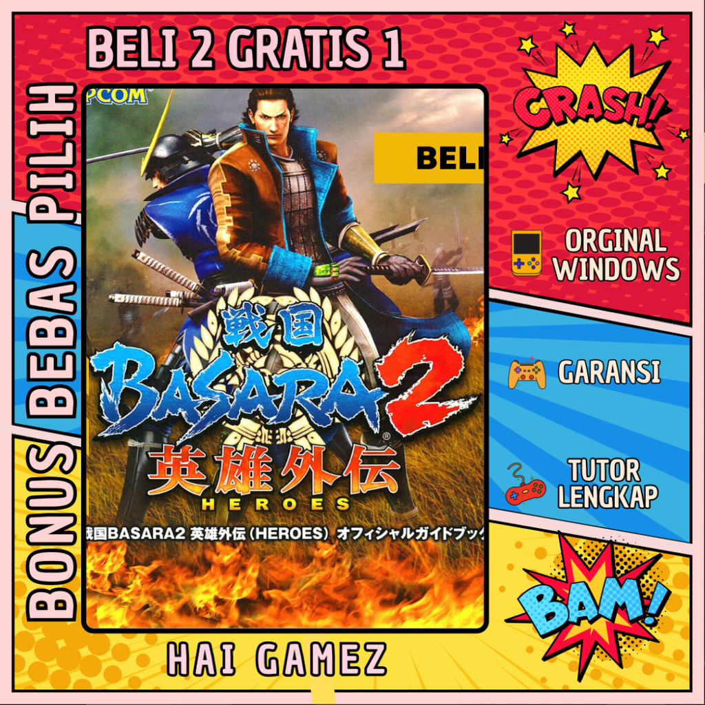 BASARA 2 - GAME PC - GAME LAPTOP - PC GAMES