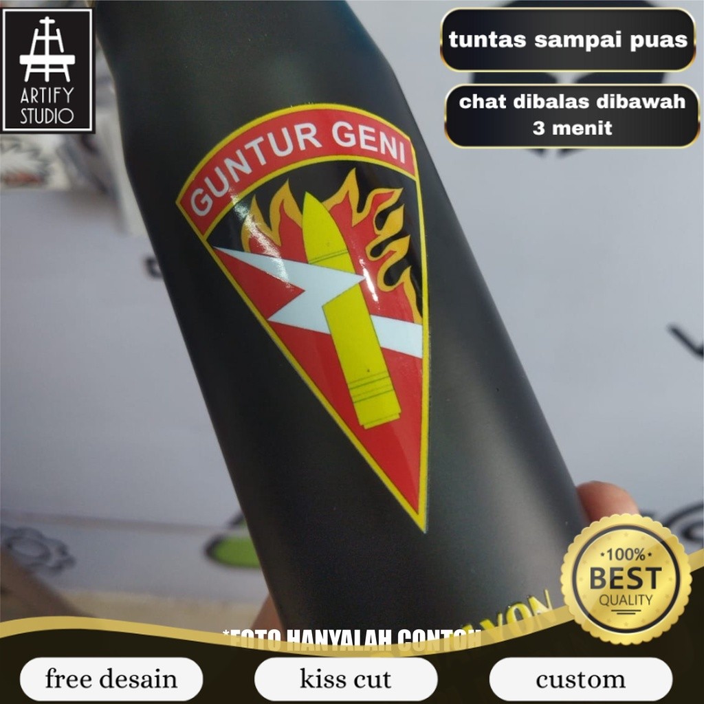 

Artify Stiker UV DTF Custom | Cutting Stiker Custom Full Color | Stiker Timbul Permanen