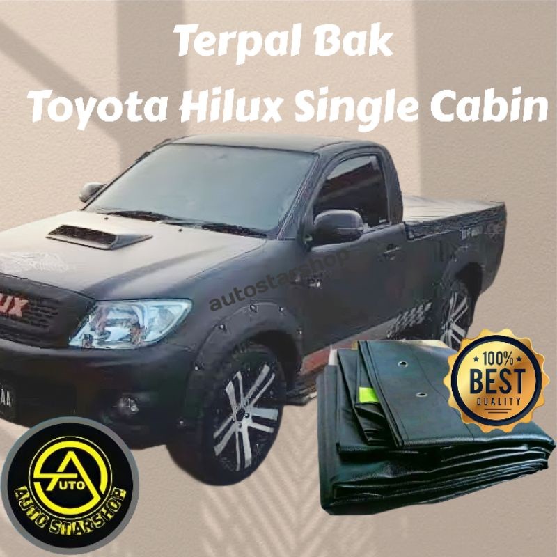 Cover/Terpal tutup bak Hilux Single Cabin