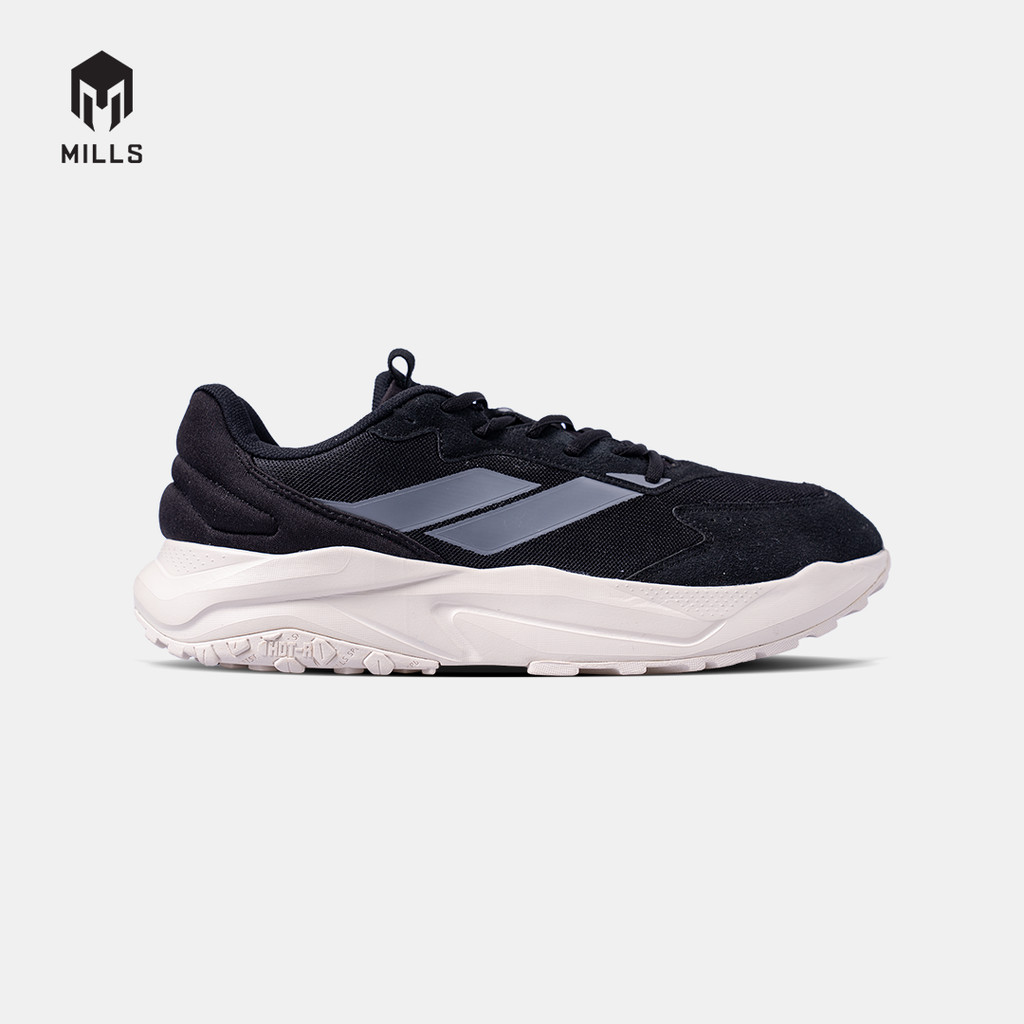 MILLS Sepatu Lifestyle Revolt Edge Black / Broken.White 9702101
