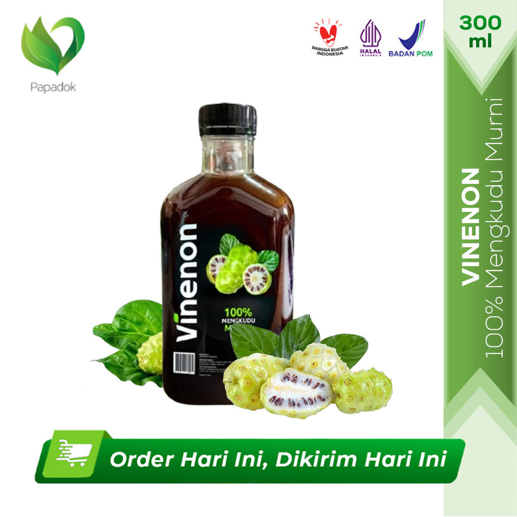 

Vinenon Obat batu ginjal Obat Herbal cuka mengkudu 300 ml
