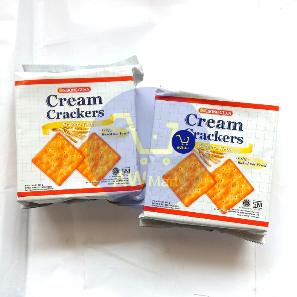 

KHONG GUAN CREAM CRACKERS 300 GRAM - BISKUIT KHONG GUAN CREAM CRACKERS 300 GRAM