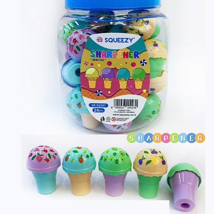 

Rautan Pensil Squeezy Toples Karakter Lucu – Rautan Unik & Aman untuk Anak Harga Grosir Bisa Cod