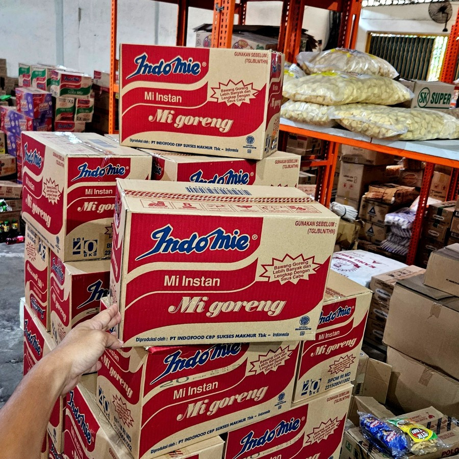 

ED 10.25 CTN 40S - MIE INDOMIE GORENG ORIGINAL ISI 40 PCS / MI INSTAN INDOMIE