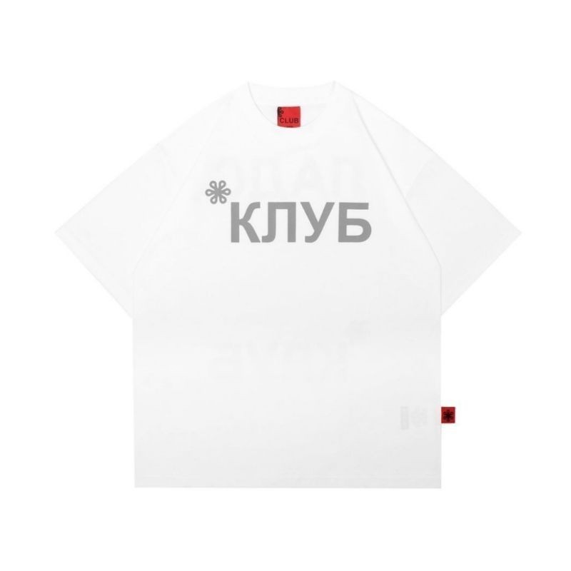 Kaos T-shirt Tshirt Lads & Club - FW24 Club Moscow Tees Bahan Cotton Combed 24s Tebal bahan tebal