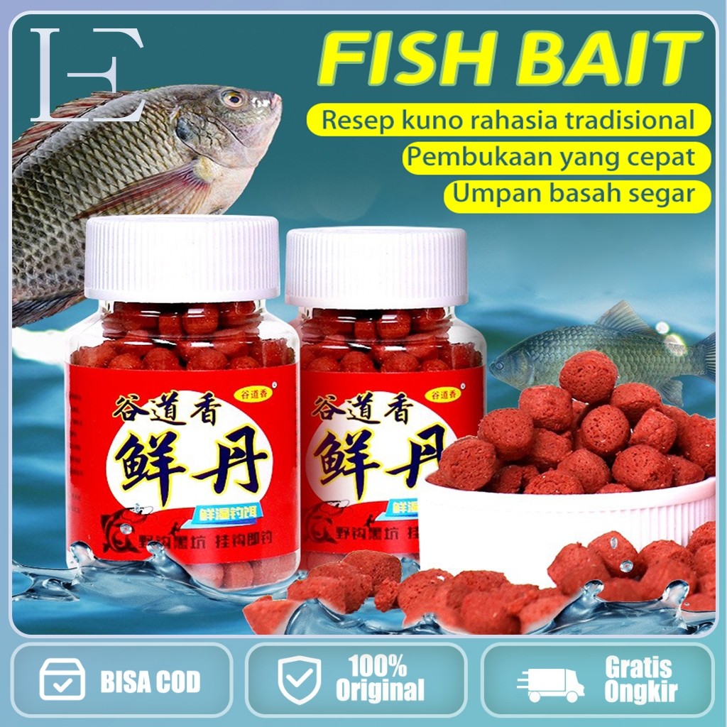 3 Detik untuk Umpan Mancing Ikan Formula Spesial Rasa Cacing Tanah , Mancing Laut, Ikan Air Tawar