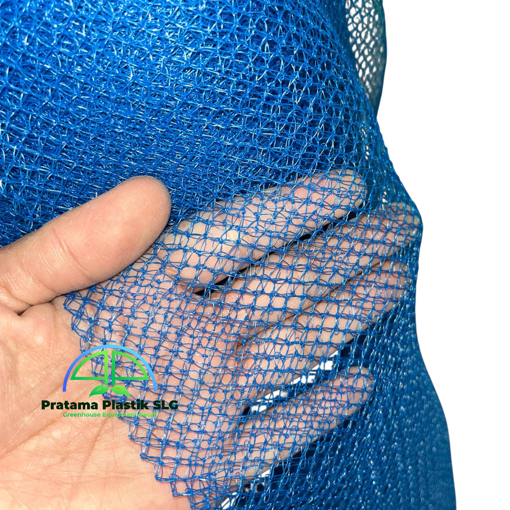 JARING POLYNET BIRU  Lebar 1.3 Meter Panjang 100 M