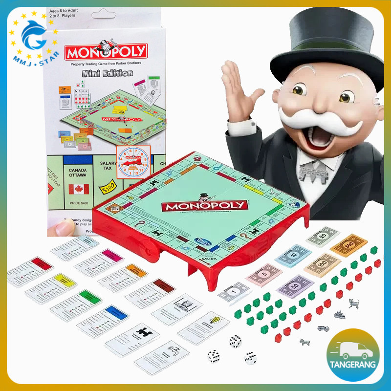 International Edition Monopoli Keluarga Premium Papan Permainan Edukasi Keuangan Untuk Anak Orang Tu