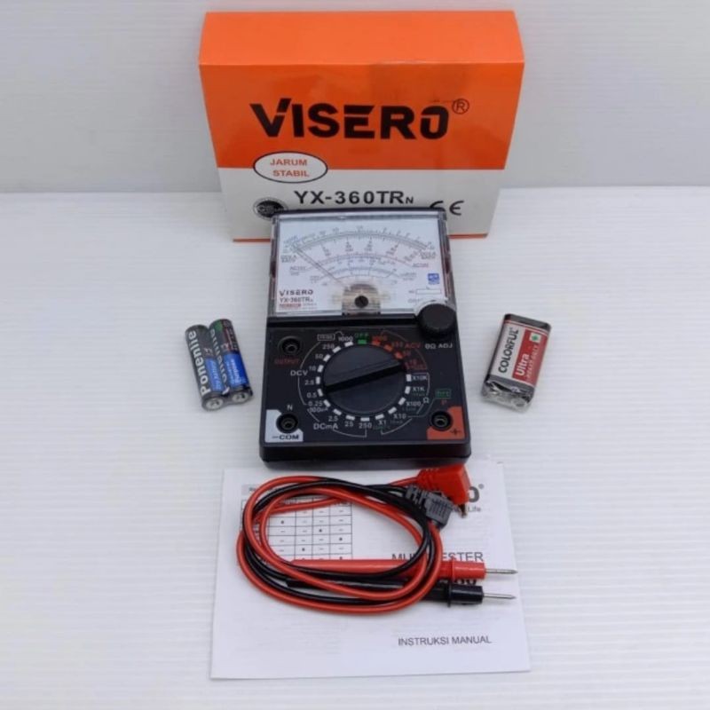 Multitester Avometer Manual YX360 TRN