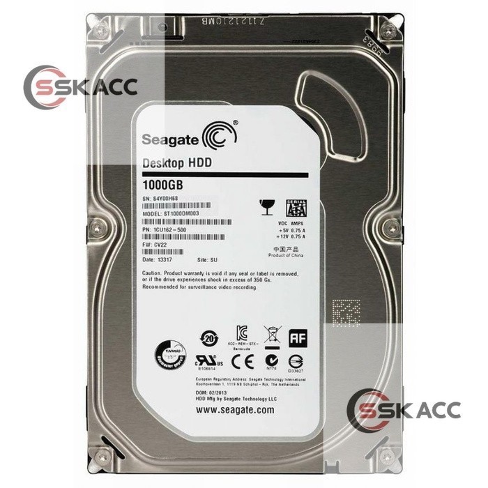 Hardisk Seagate Internal PC 1TB HDD SATA 3.5" / Hdd Hard Disk 1 TB