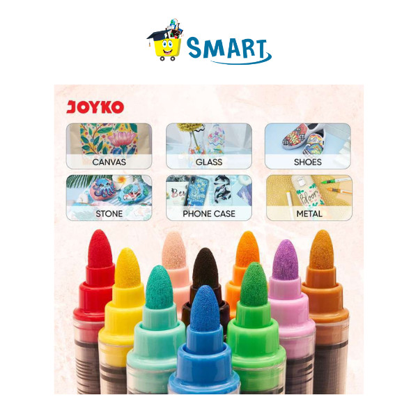 

JOYKO ACRYLIC MARKER 12 COLOUR
