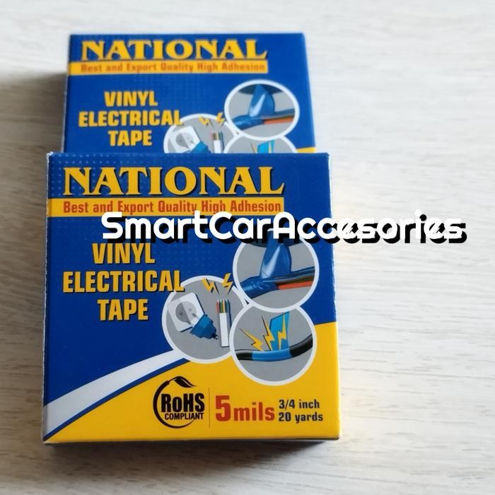 

Isolasi Solasi Kabel Listrik Audio Otomotif Hitam NATIONAL NASIONAL