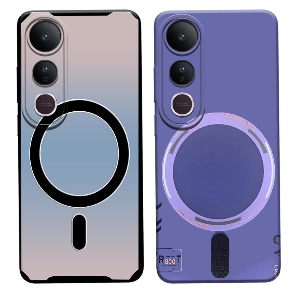 [LV] Case Hp Vivo V50 Lite 5G 2025  Sillikon Protec Camera Lentur - Fashion Case Kekinian - Case Ter