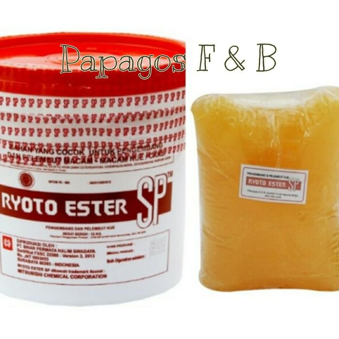 

Pengembang Pelembut Kue Sp Ryoto Ester Emulsifier repack 250 gr / gram