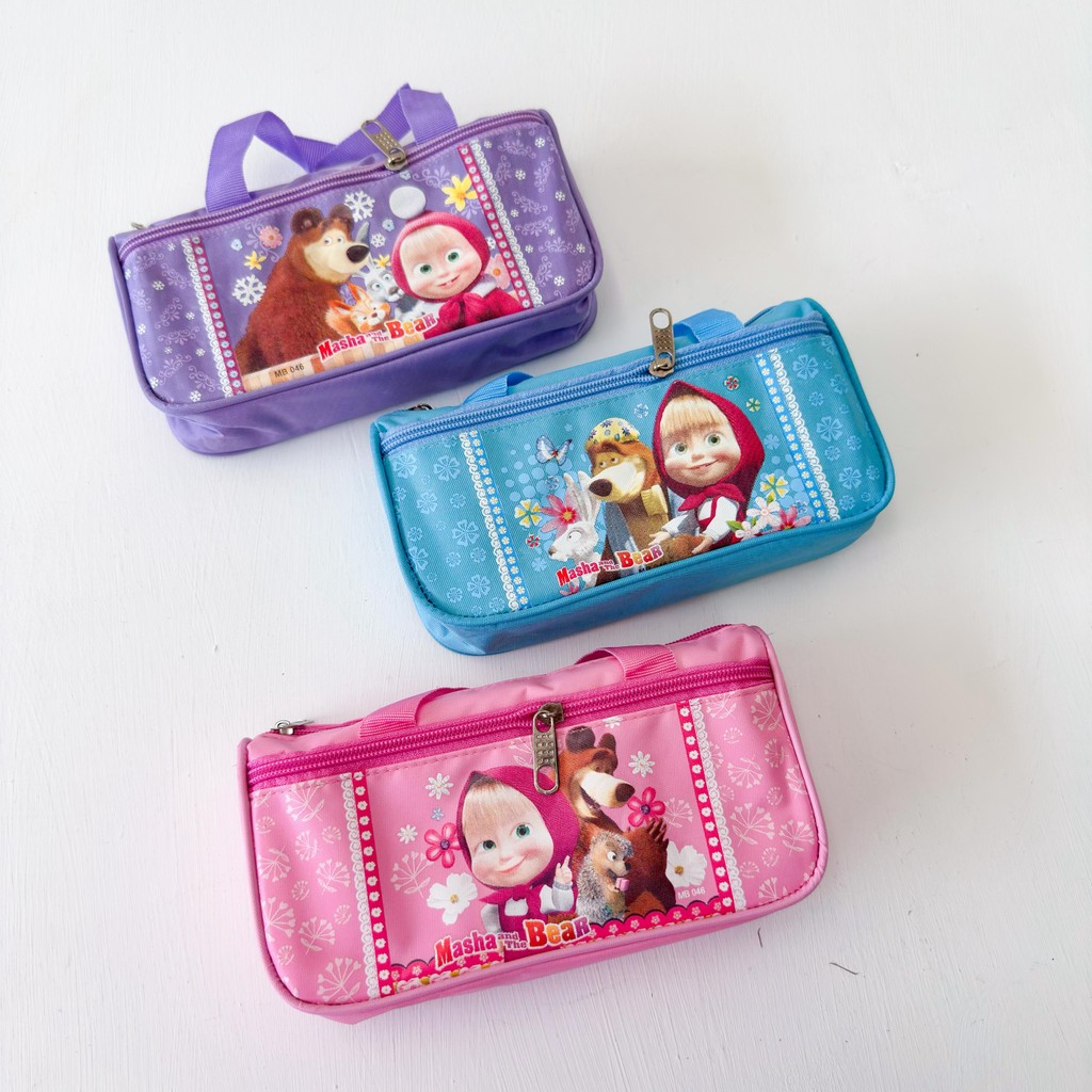 

PENCIL CASE RESLETING LUCU / TEMPAT PENSIL KAIN ANAK / KOTAK PENSIL KARAKTER LUCU