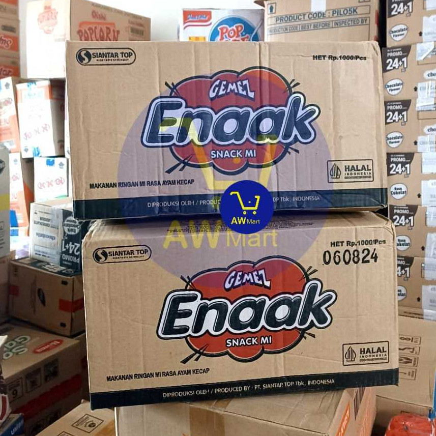 

[PER DUS] GEMES ENAAK MIE PER DUS ISI 80 PCS - MIE GEMEZ ENAAK RASA AYAM KECAP PER DUS