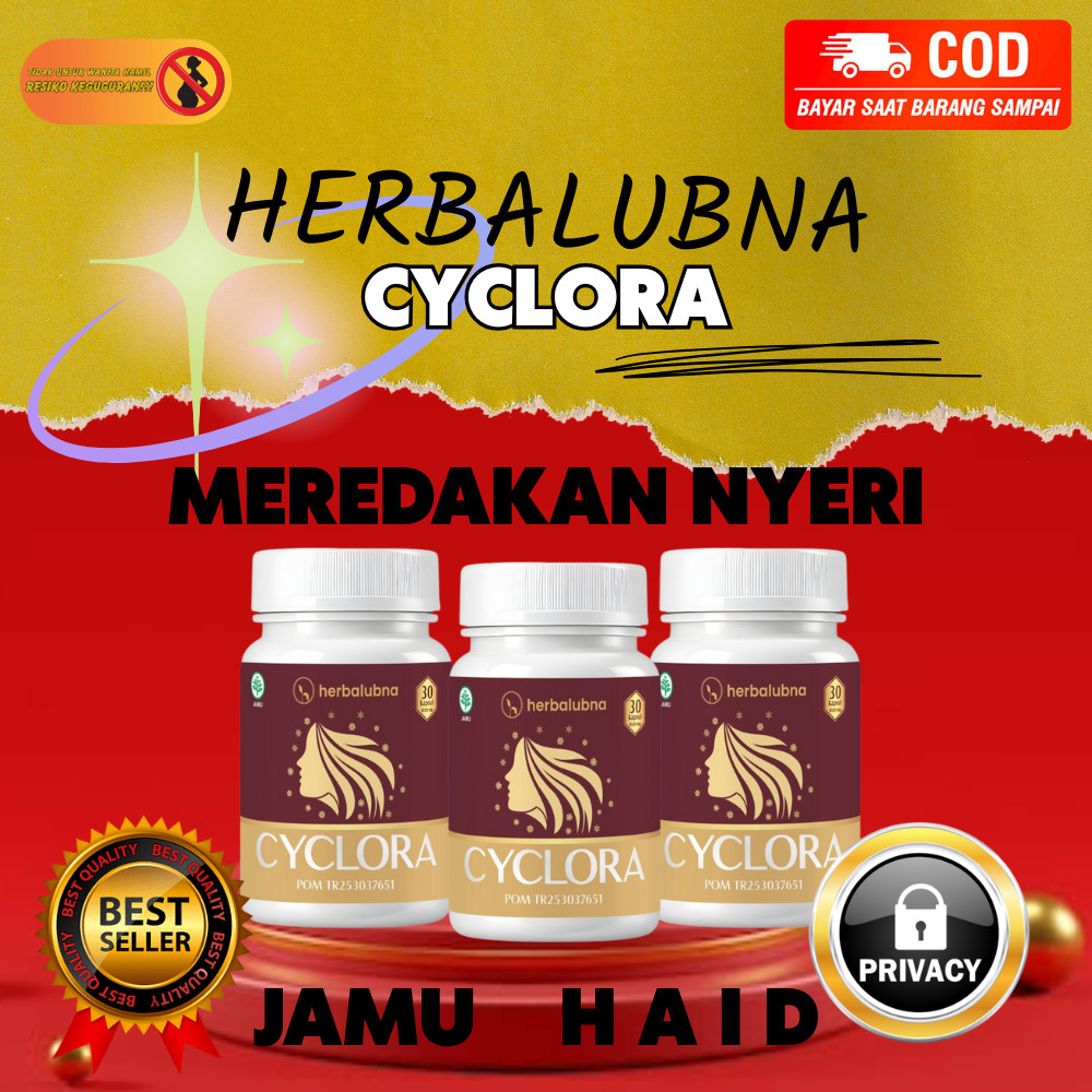 Herbalubna Cyclora – Mengatasi Haid Tidak Lancar