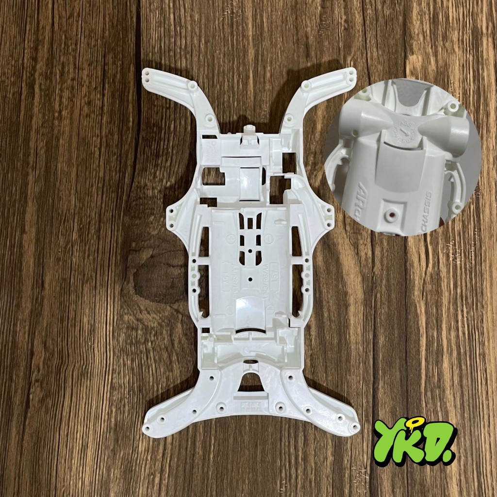 Tamiya Chassis AR White PC-ABS Loose Part Original