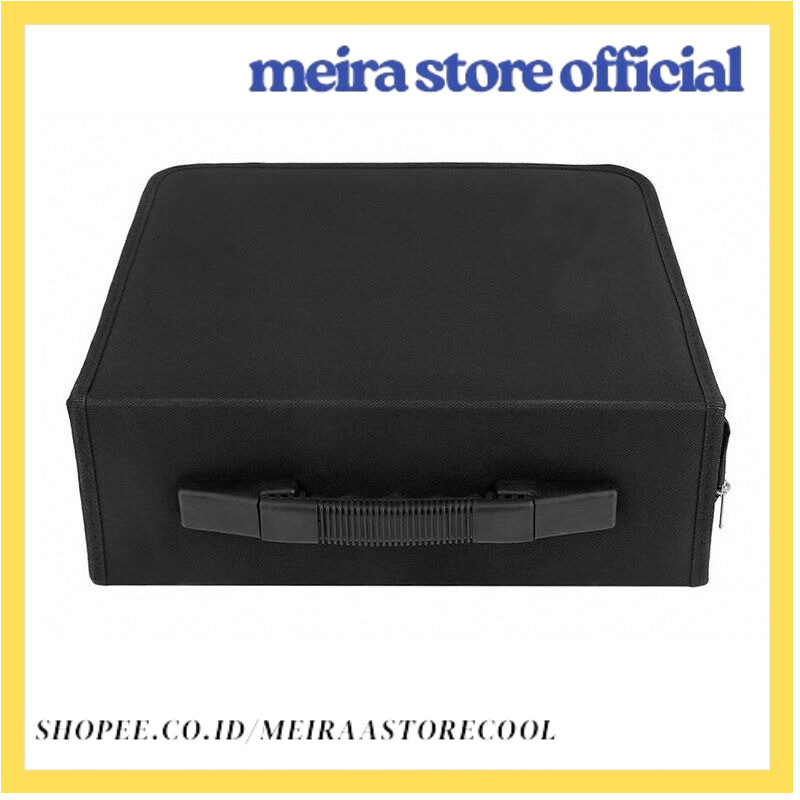 

Black Wallet CD/DVD Disc Case Holder Folder Album VCD Organizer Storage Bag