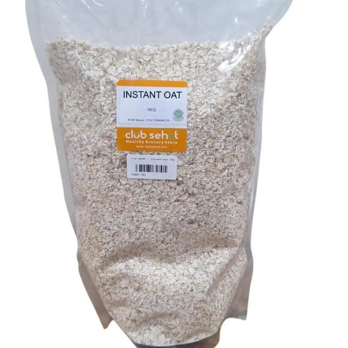 

[TERLARIS] Club Sehat Instant Oat 1Kg Alami Oatmeal - Sarapan Sehat dan Praktis - Camilan, Baking[TERLARIS ]