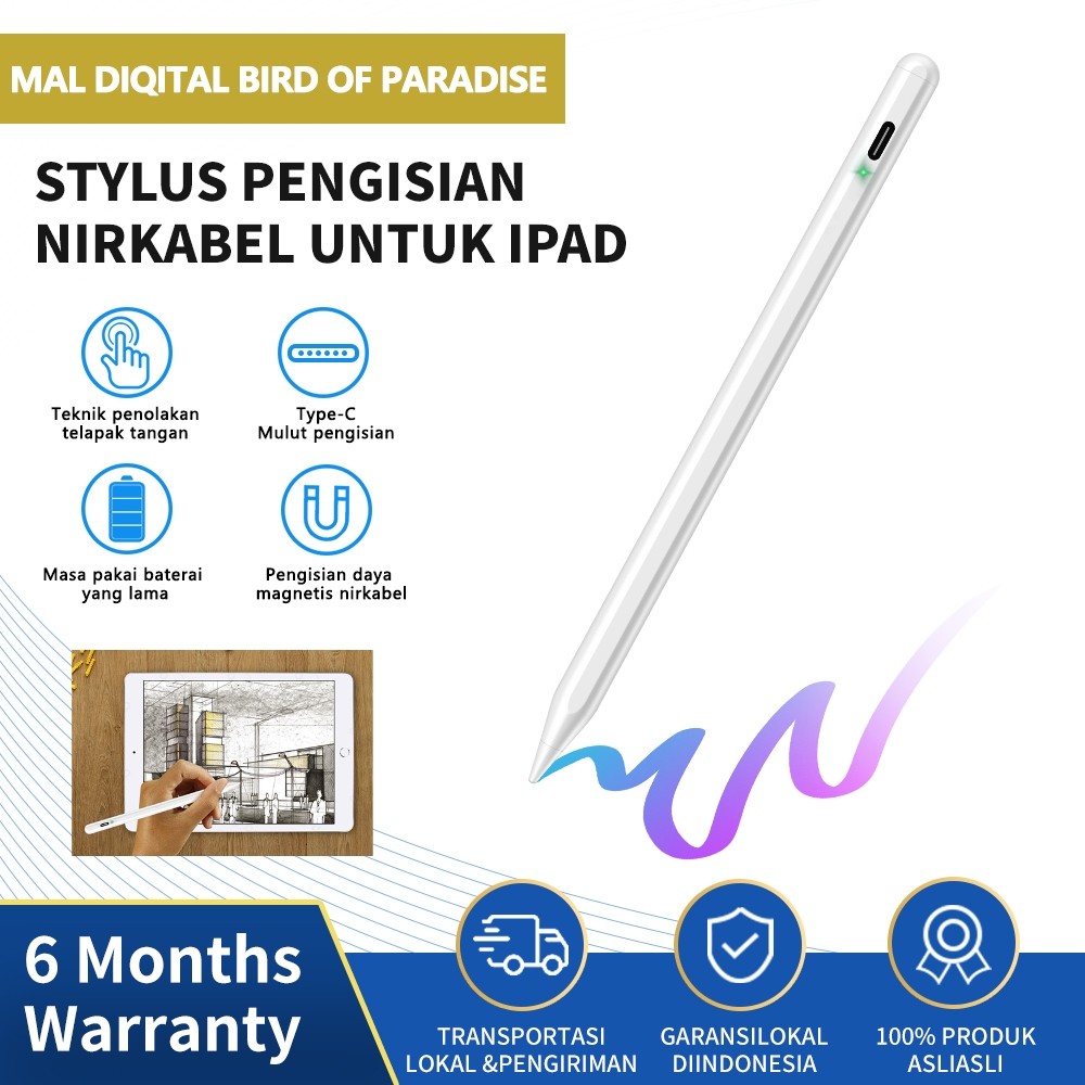 

Keysky Stylus Pen for ipad Pencil 9th Gen 8th 7th 6th Air 4 5 Pro 11 12.9 2019 2020 2021 Mini 6